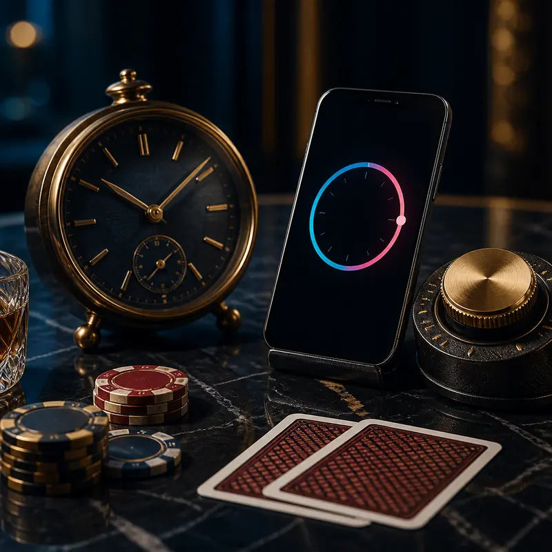 Yono VIP session control panel with limiter dial and session timer at rest